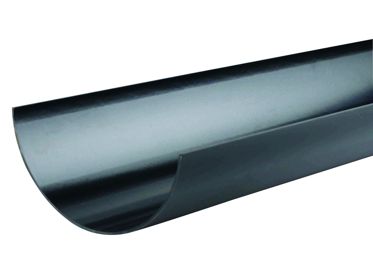 OSMAROOFLINE 6T674 PVCU GUTTER 150mm x 4m 6T674B BLACK