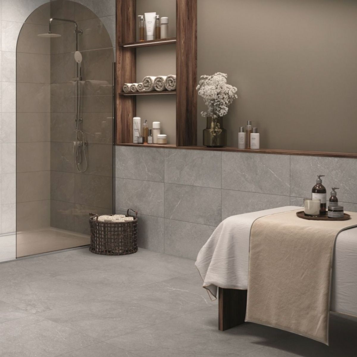 YTC CF6030MSWH MAIDSTONE TILE 600 x 300mm WHITE (5.55 TILES PER M2)