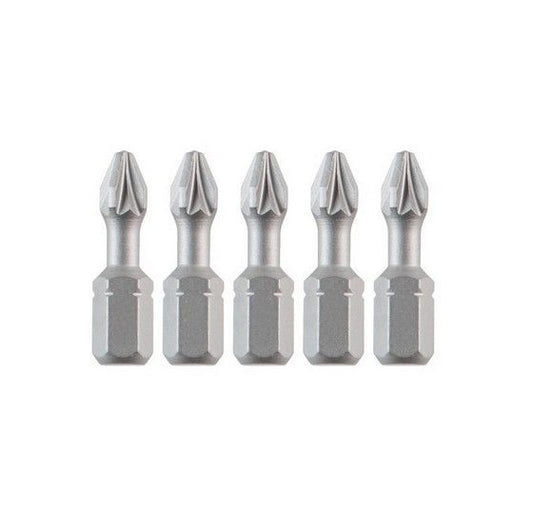 DEWALT DT7212-QZ 25MM POZI NO.2 TORSION SCREWDRIVER BITS (PACK OF 5)