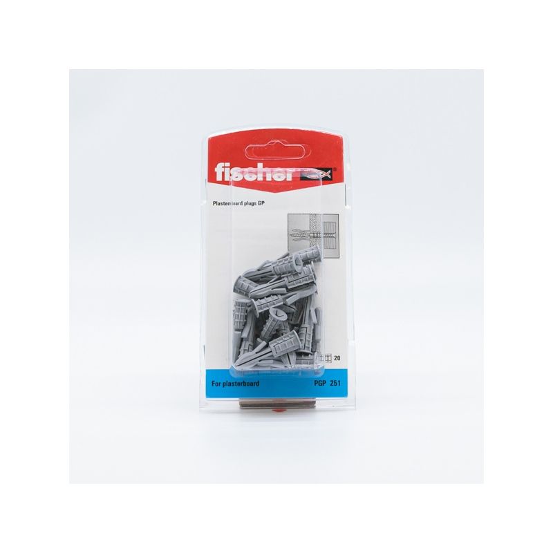 FISCHER PLASTERBOARD FIXING L/WEIGHT PGP251 (20) 42818