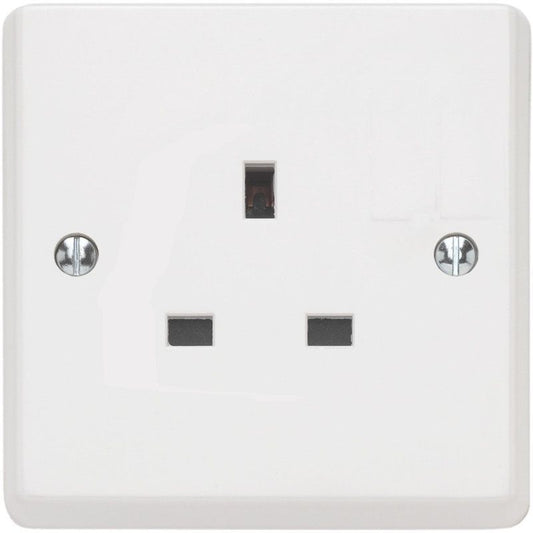 CONTACTUM SOCKET 1-GANG UNSWITCHED 13a X1345