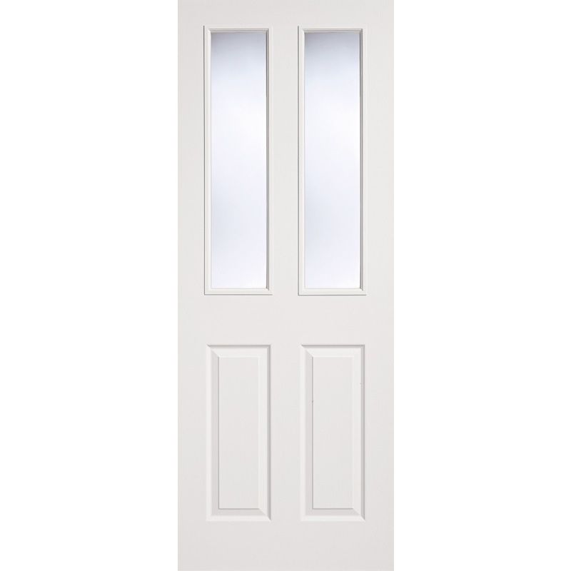 LPD WHITE TEXTURED 4 PANEL INTERNAL DOOR 78 x 24" 1981 x 610 x 35mm TEX4P24