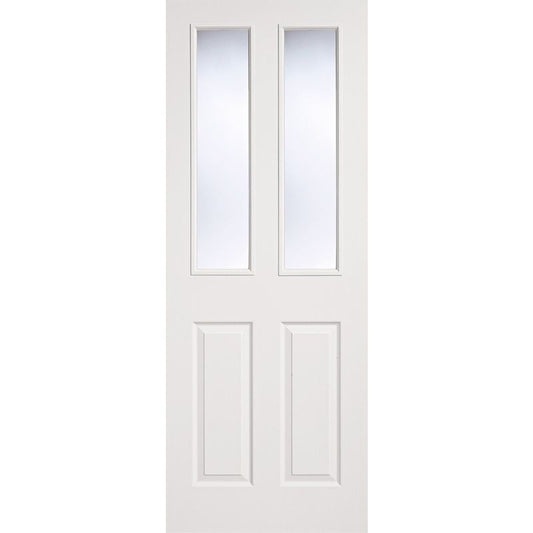 LPD WHITE TEXTURED 4 PANEL INTERNAL DOOR 78 x 24" 1981 x 610 x 35mm TEX4P24