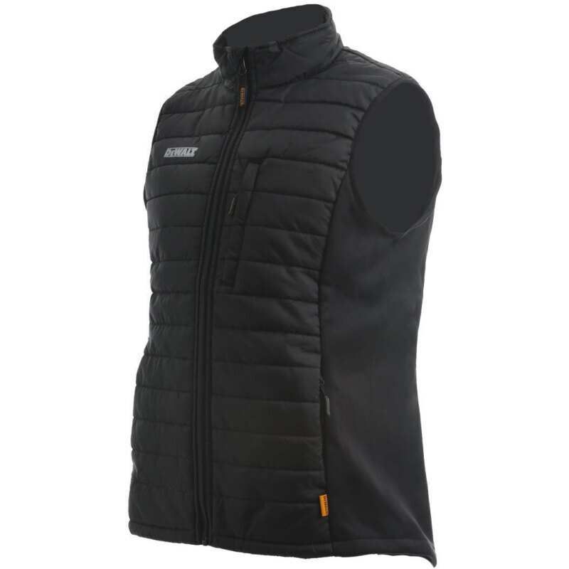 DEWALT FORCE BLACK SOFT PADDED LIGHTWEIGHT GILET EXTRA EXTRA LARGE