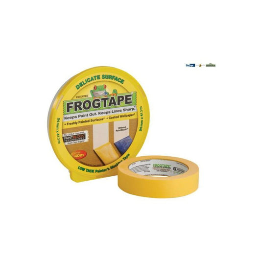 FROGTAPE SHU202552 DELICATE SURFACE MASKING TAPE 24mm x 41.1m