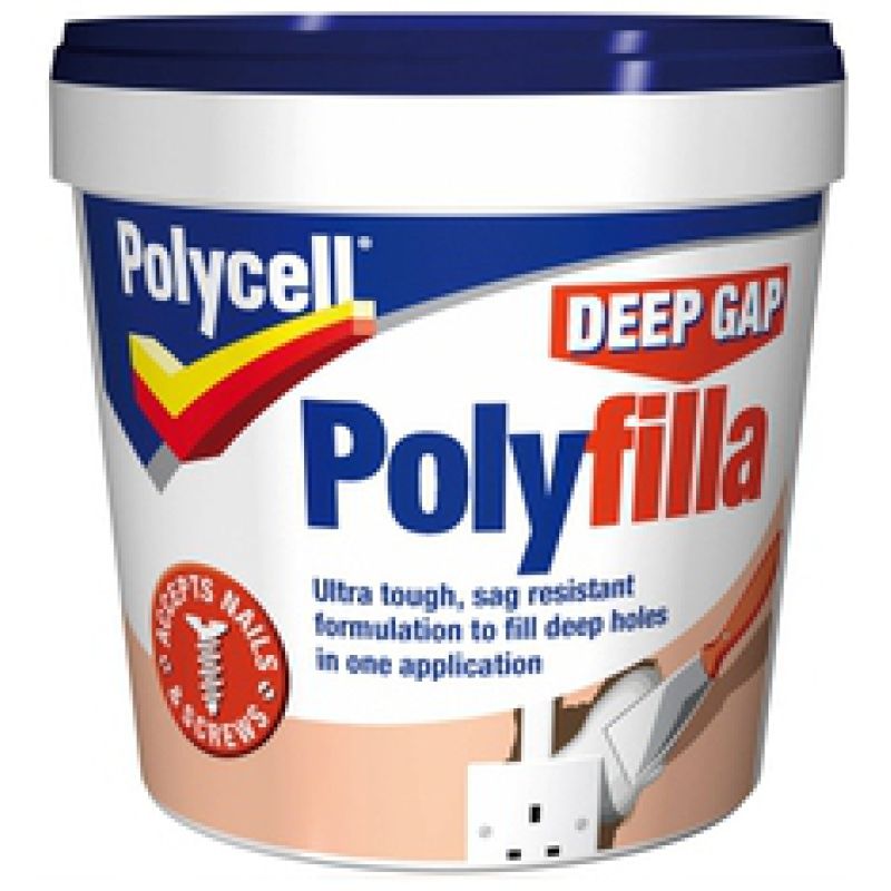 POLYFILLA TRADE ONE FILL LIGHTWEIGHT FILLER 4l TUB 5085006