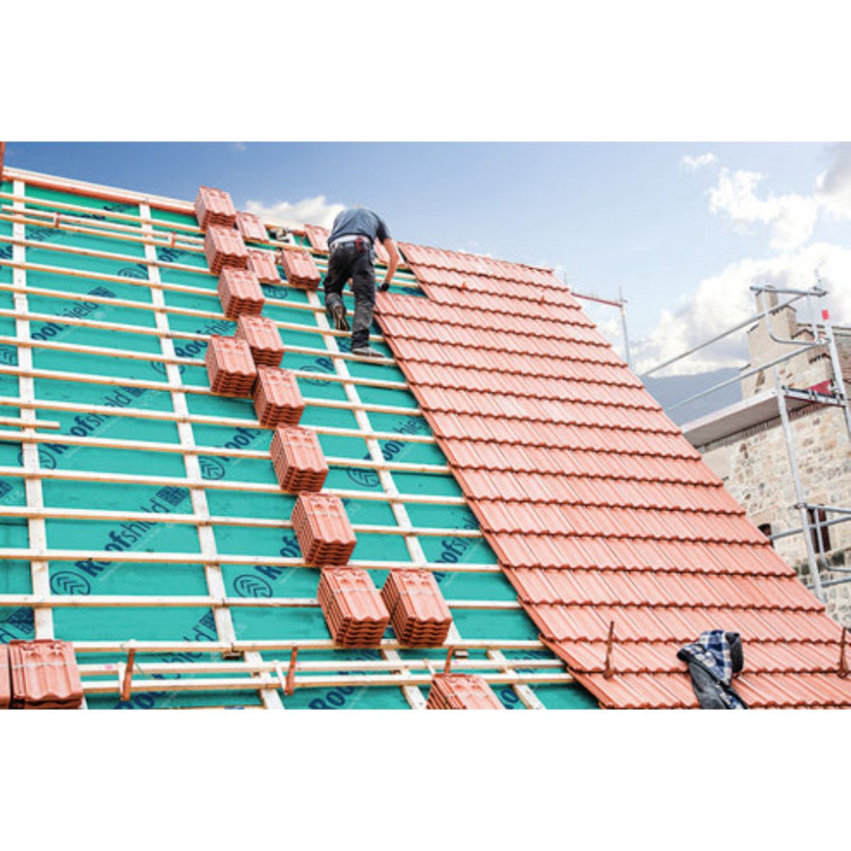 DON & LOW ROOFSHIELD BREATHER MEMBRANE 50 x 1m 196gsm T196JDP10 100 50GV