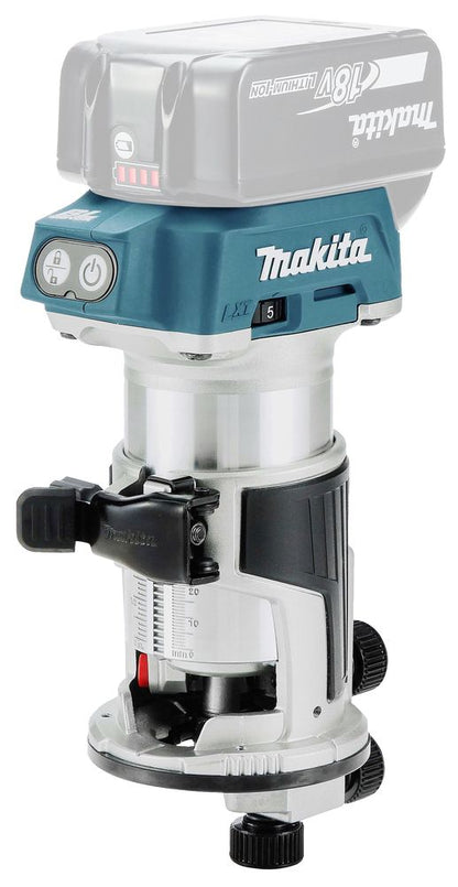 MAKITA DRT50ZJ 18V BRUSHLESS ROUTER (BODY ONLY) IN MAKPAK CASE