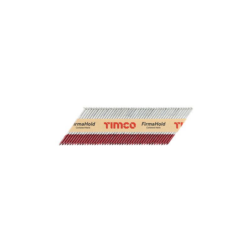 TIMCO FIRMAHOLD GALV RING SHANK COLLATED NAILS 2.8 x 63mm (NO GAS) (PACK 3300) CPLT63