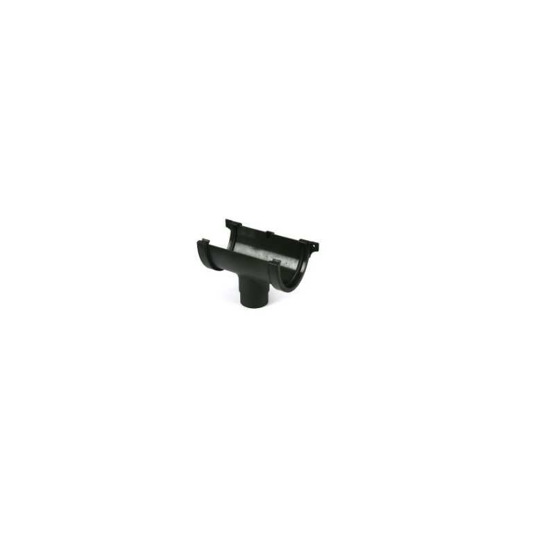 BRETT CAST IRON STYLE DEEPSTYLE RUNNING OUTLET 115mm BLACK BR075CI