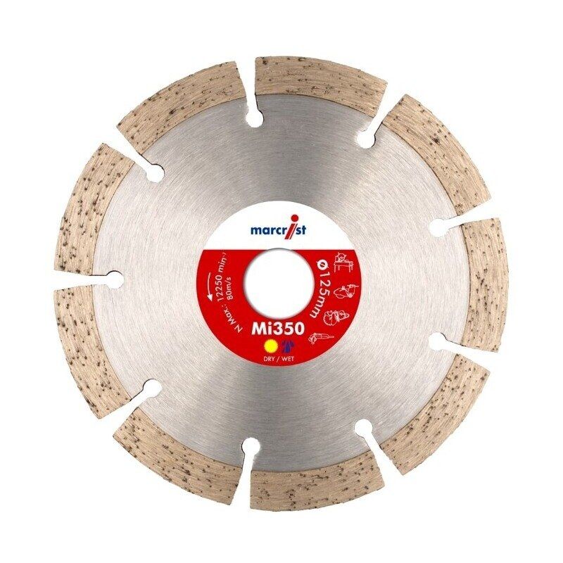 MARCRIST MI350 230 x 22.2mm UNIVERSAL DIAMOND BLADE 1136.0230.22