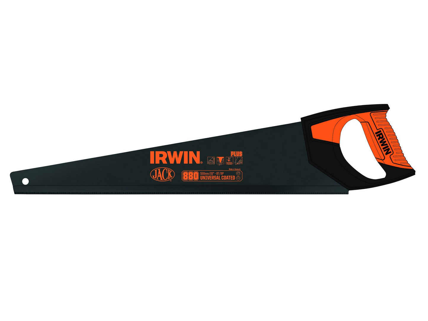 JACK JAK880BUN22 UNIVERSAL COATED HANDSAW BLACK 8tpi x 550mm (22")