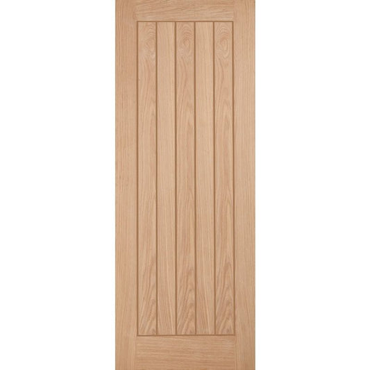 LPD UNFINISHED OAK BELIZE INTERNAL DOOR 2040 x 726mm OBEL726