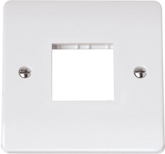 CLICK CMA403 3-GANG SINGLE SWITCHED PLATE APERTURE