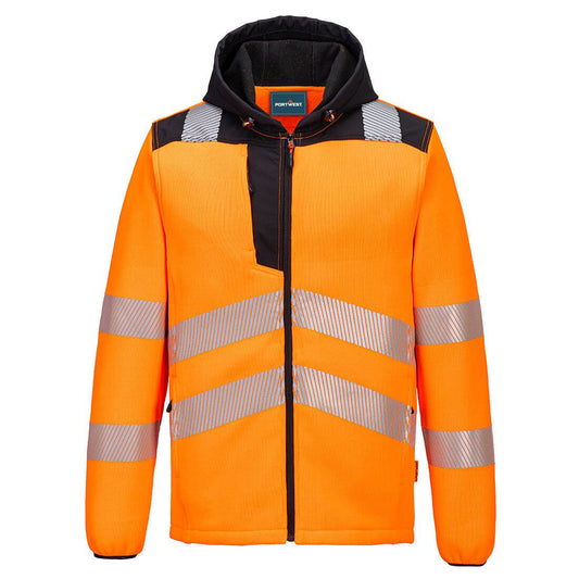 Hi-Vis Technical Fleece, 4XL, R, Orange/Black