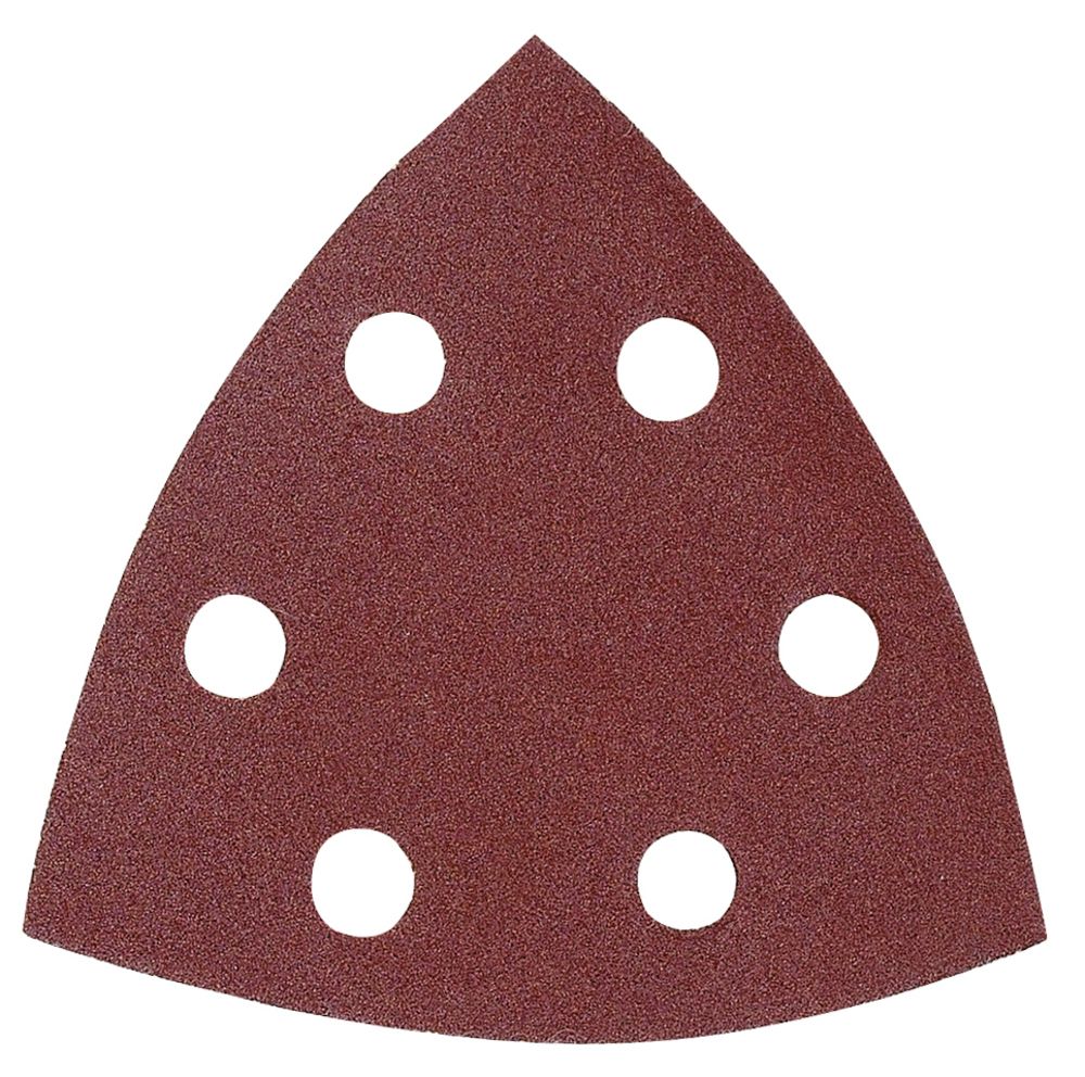 MAKITA P-33255 PACK OF 10 94MM DELTA SANDING SHEETS 40 GRIT (RED)