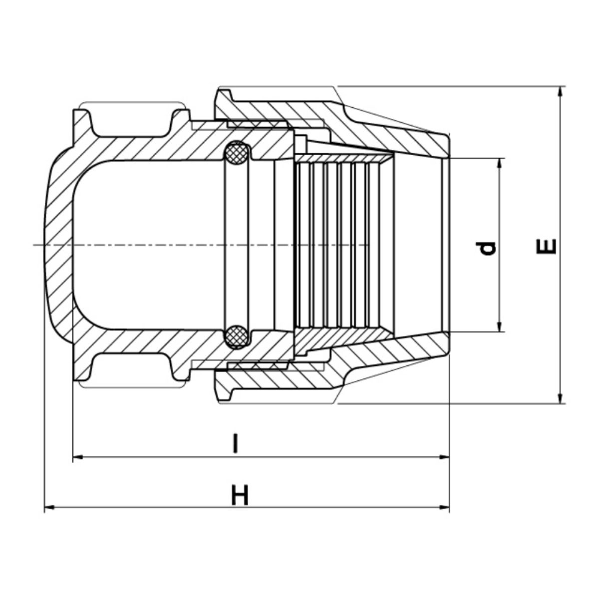 PLASSON END PLUG 32mm PL071200032