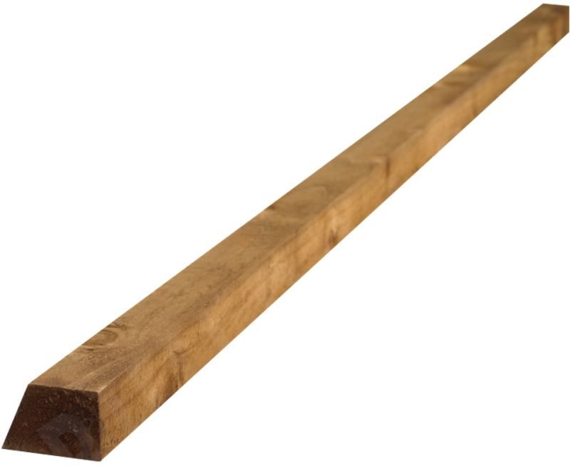 TTG 47 x 125mm x 4.8m <2EX> CANT RAIL TREATED GREEN