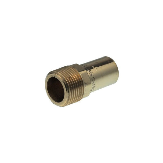 YORKSHIRE XPRESS S8/6280G COPPER MALE ADAPTOR 15mm x 1/2" 38170