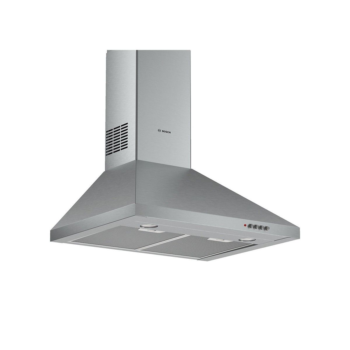 BOSCH DWP64CC50M SERIES 2 PYRAMID CHIMNEY HOOD BRUSHED STEEL