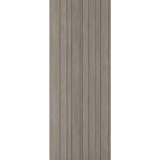 LPD LAMINATE LIGHT GREY MONTREAL INTERNAL DOOR 78 x 33" 1981 x 838 x 35mm LAMLGRMON33