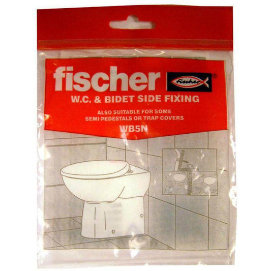 FISCHER B000528 42831 WC & BIDET SIDE FIXING KIT