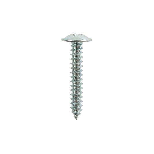 TIMCO CROSS FLANGE SELF TAPPING SCREWS BRIGHT ZINC PLATED 8 x 3/4" (BAG 14) 00834CFAZP