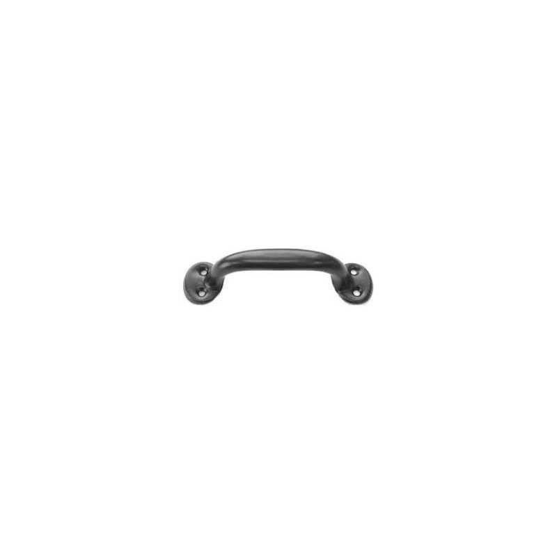 150mm 6" No 1928 BLK TUBULAR HANDLE PREPACKED 1928PP0150BK