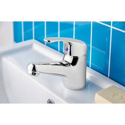 DEVA CLF113 CLIFDEN BASIN MIXER & PRESS TOP WASTE