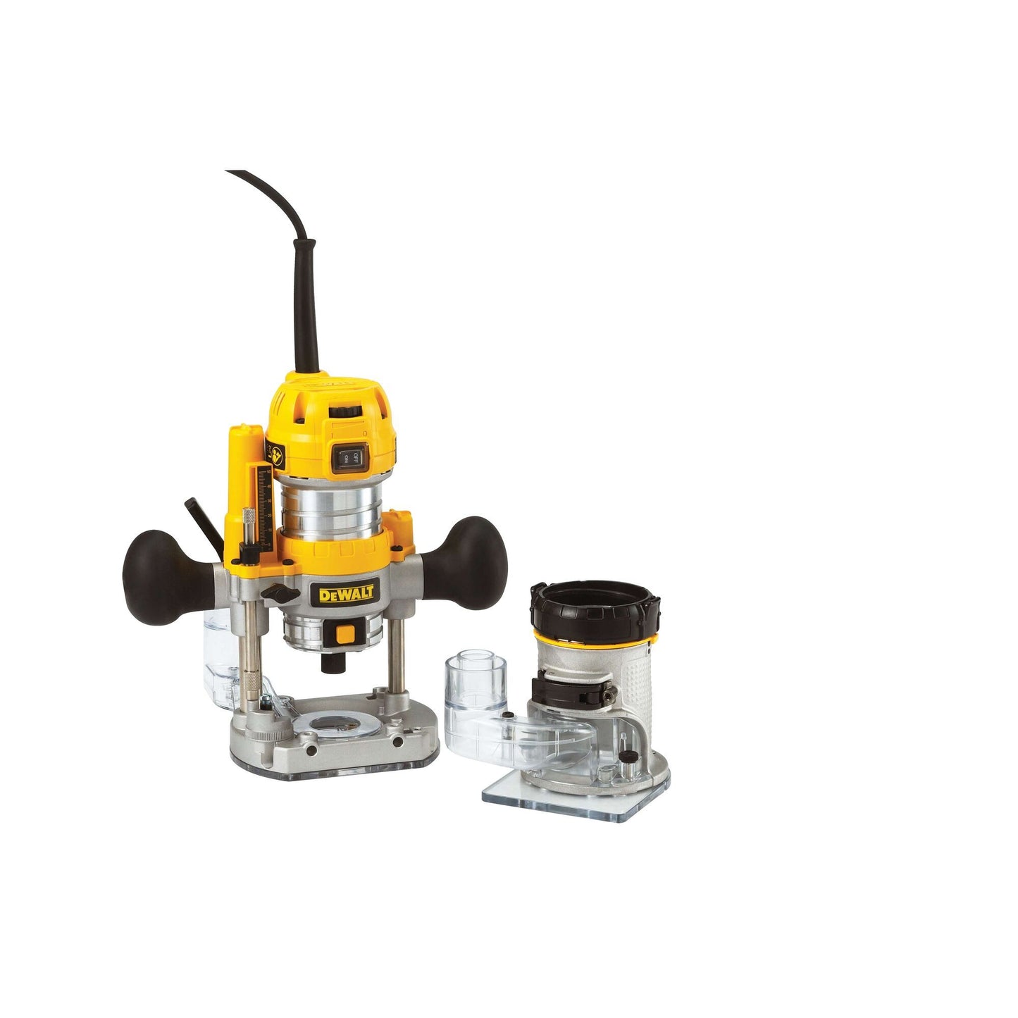 DeWalt 1/4 Combination Plunge & Fixed Base Router 110V | D26204K-LX