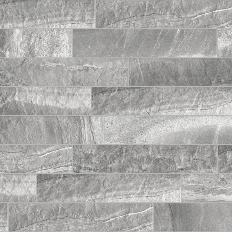 PAVESTONE PORCELAIN MINERALI CLADDING 385 x 75mm (PER TILE) ZINCO 06073013
