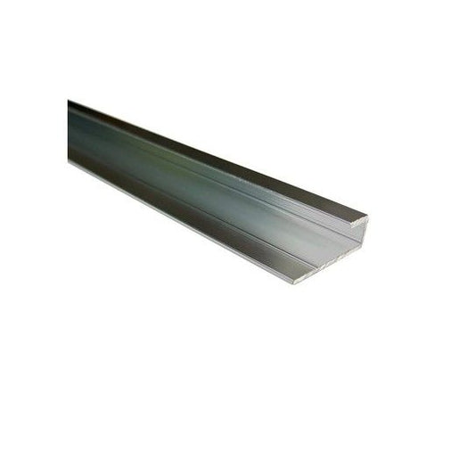 WETWALL ALLOY EDGE PROFILE MATT 3050mm SILVER SWA-EDP-MS-3050