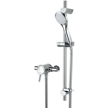 BRISTAN AE2SHXARC ACUTE THERMO EXPOSED MINI VALVE SHOWER CHROME