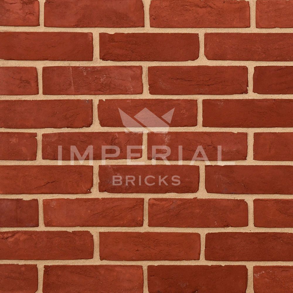 IMPERIAL RED RUBBER BRICK 65mm IB667