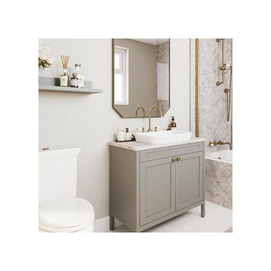 WETWALL LAMINATE VANITY WORKTOP 28 x 425 x1500mm BLANCO MARBLE 14000032
