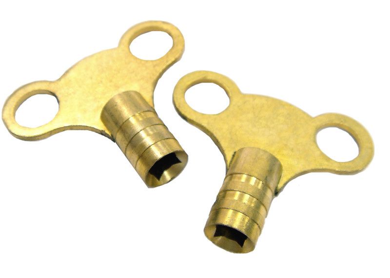 ROTHENBERGER BRASS RADIATOR AIR BLEED KEY (PACK 2) 80107