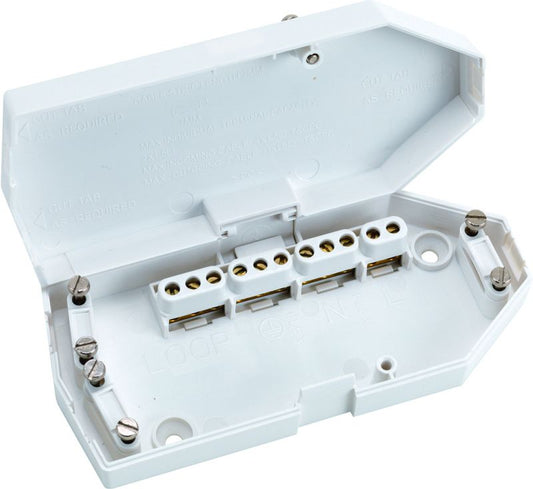 HAGER DOWNLIGHTER JUNCTION BOX 16a WHITE J501