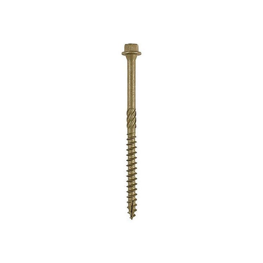 TIMCO INDEX SCREW HEX 6.7 x 87mm GREEN (BOX 50) 87"