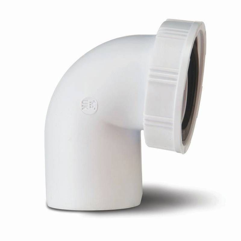 POLYPIPE ADAPTOR 90deg x 40mm WTV4