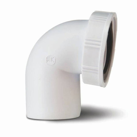 POLYPIPE ADAPTOR 90deg x 40mm WTV4