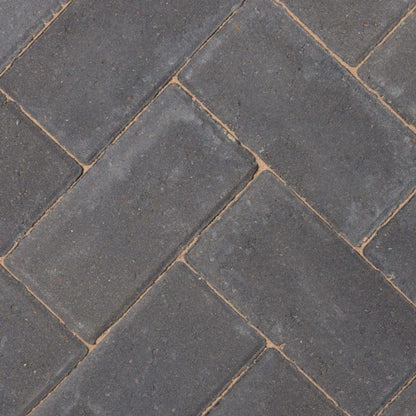 BRADSTONE DRIVEWAY PAVIOUR 200 x 100 x 50mm CHARCOAL 03721