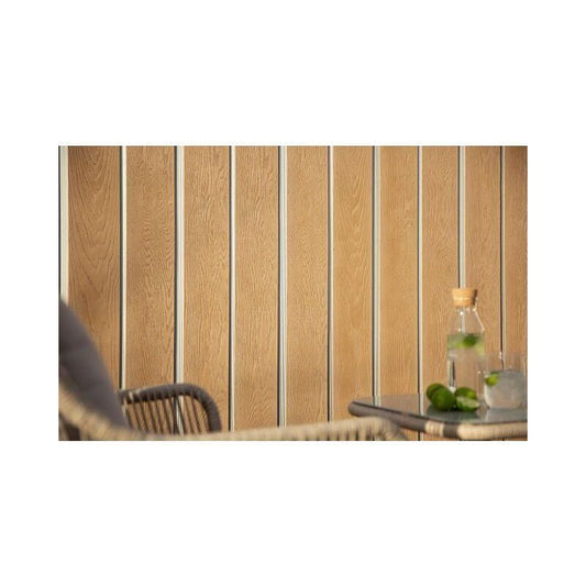 Millboard Envello Cladding Décor Shutter 47 x 16 x 3600mm Bronze