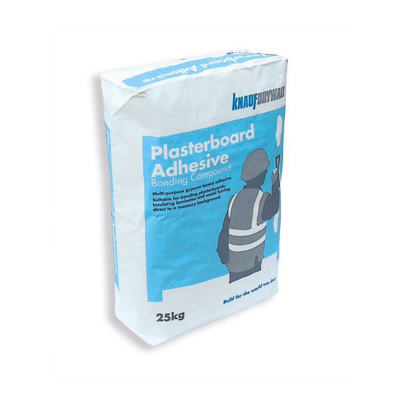 KNAUF PLASTERBOARD DRYWALL ADHESIVE 25kg 258166