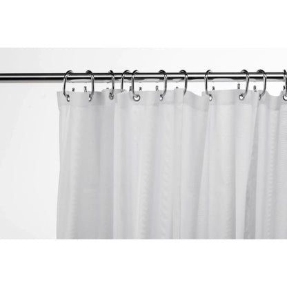CROYDEX GP00801 HIGH PERFORMANCE SHOWER CURTAIN 180 x 180cm WHITE