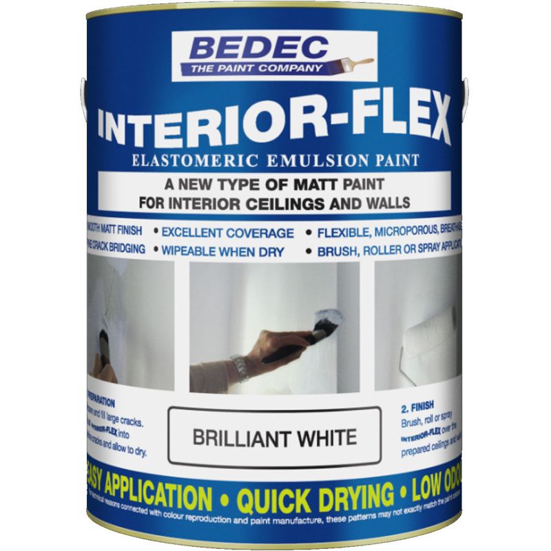 BEDEC INTERIOR FLEX 5l MATT WHITE