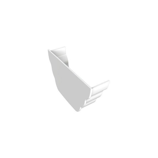 FREEFLOW OGEE STOP END INTERNAL WHITE FRO608