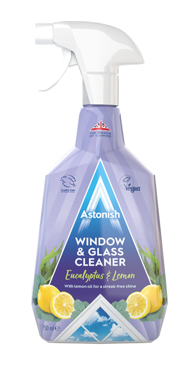 ASTONISH HMSC/TS WINDOW & GLASS CLEANER 750ml