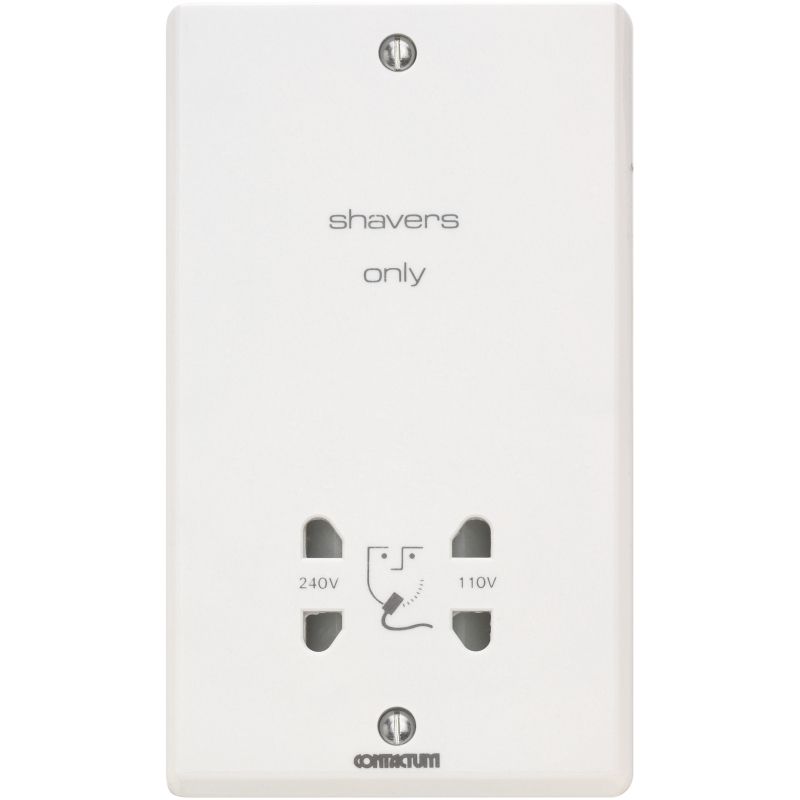 CONTACTUM SHAVER SOCKET 230-115v X2300