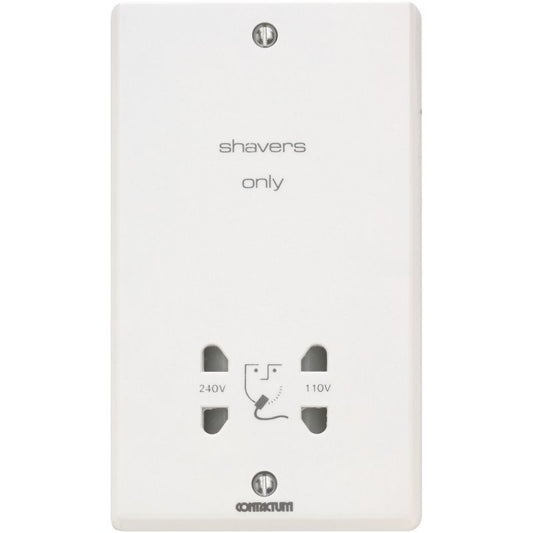 CONTACTUM SHAVER SOCKET 230-115v X2300