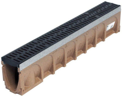 ACO M100D POLYMER CONCRETE CHANNEL No 0.0 1000mm (WITHOUT GRATING) OVERALL DEPTH 150mm 23000